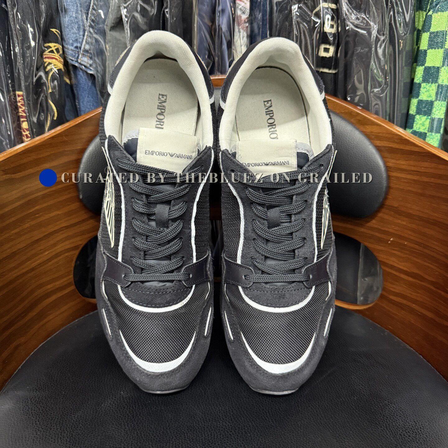 Emporio Armani Emporio Armani Casual Sneakers Size US 10 / EU 43 - 8 Thumbnail