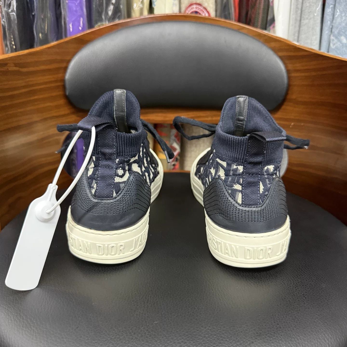 Dior Dior Walk 'n' Dior Blue White Platform Sneakers Size US 7.5 / IT 37.5 - 3 Thumbnail