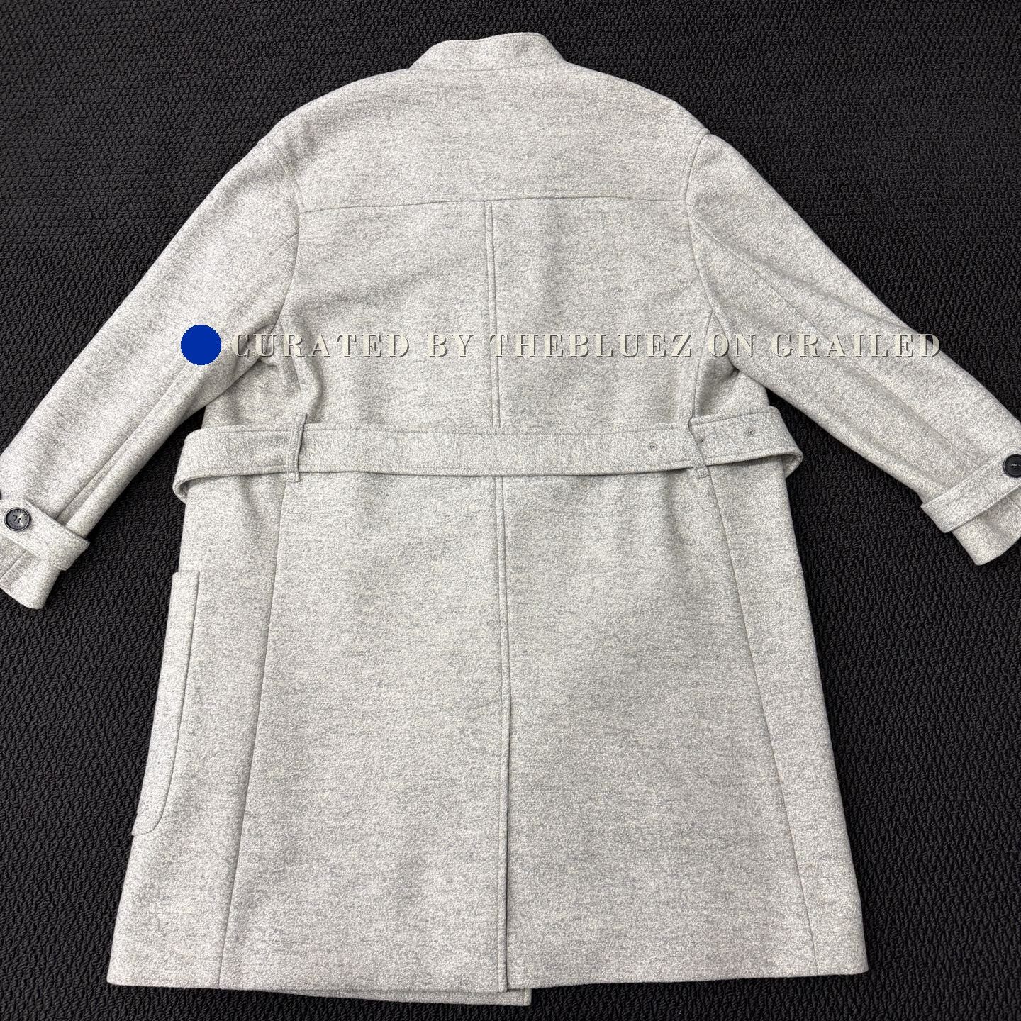 Burberry Burberry Gray Wool Coat Size XS / US 0-2 / IT 36-38 - 3 Thumbnail