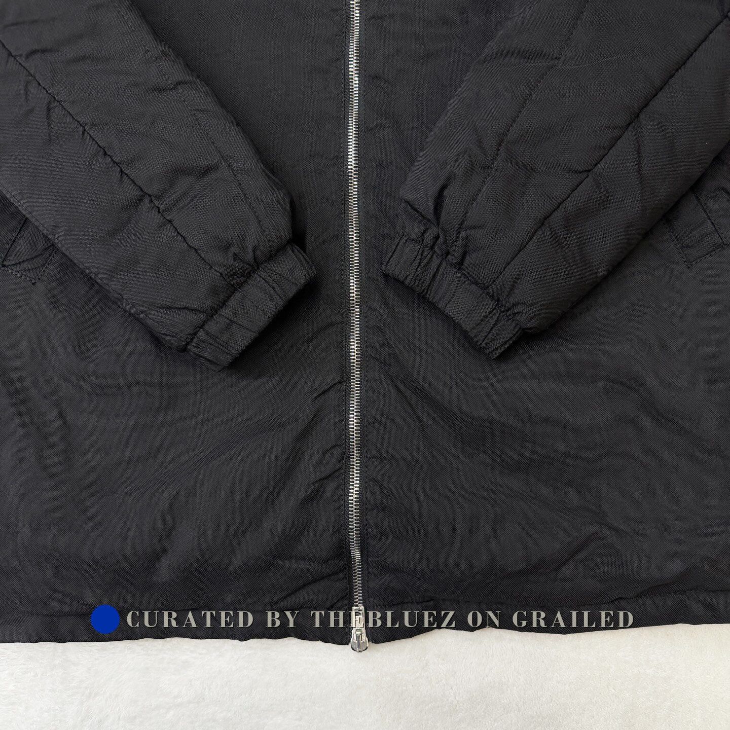 Alexander McQueen McQueen Black Quilted Zip Jacket Size US M / EU 48-50 / 2 - 2 Thumbnail