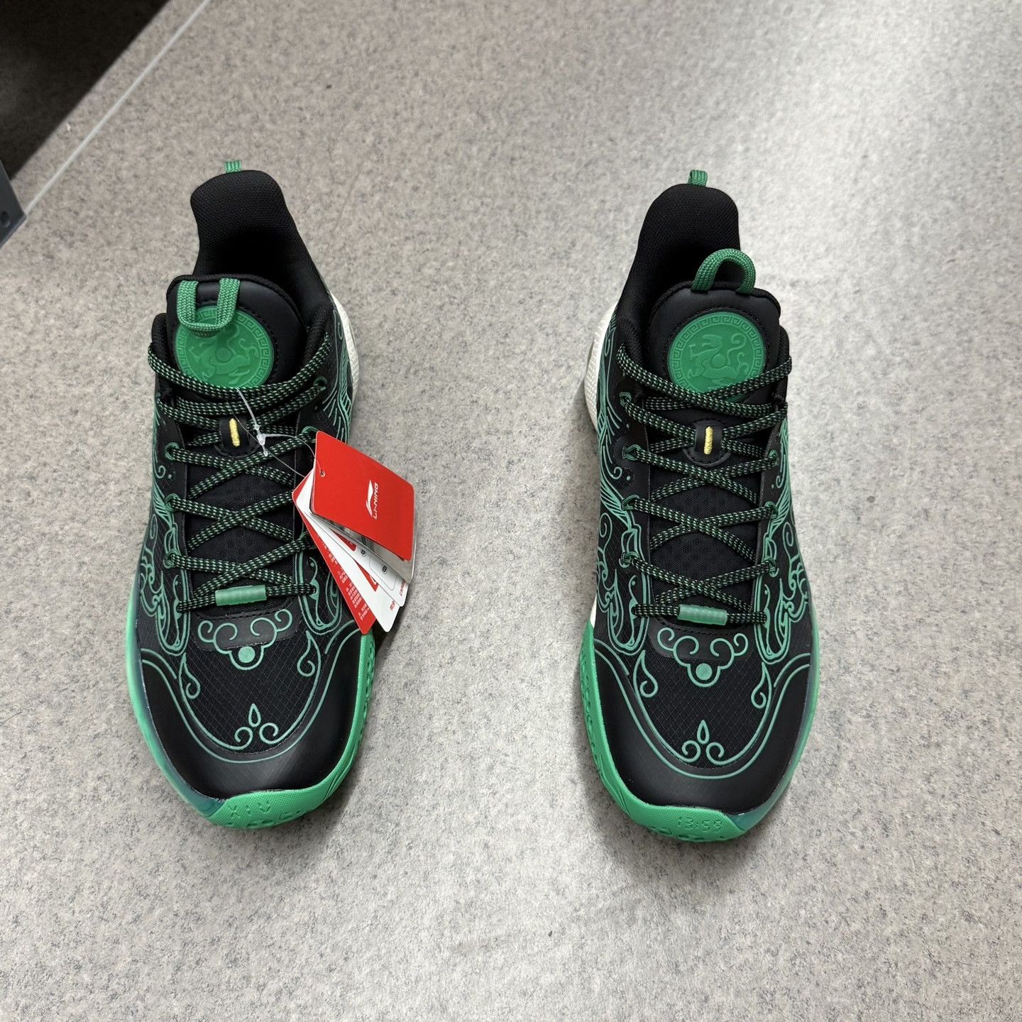 Li-Ning Yu Shuai 14 Beng Black Tiger Jade Size US 9 / EU 42 - 5 Thumbnail