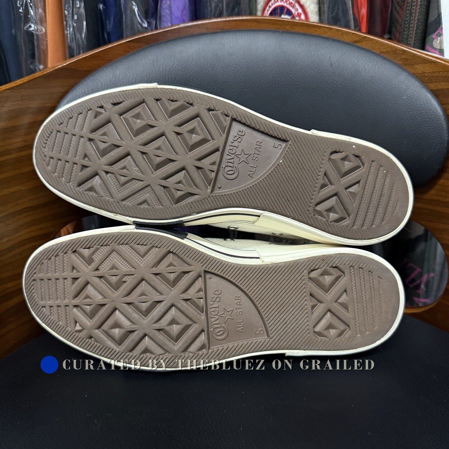 Rick Owens Drkshdw Converse x Ro Drkshdw White Sneakers Size US 6.5 / IT 36.5 - 9 Thumbnail