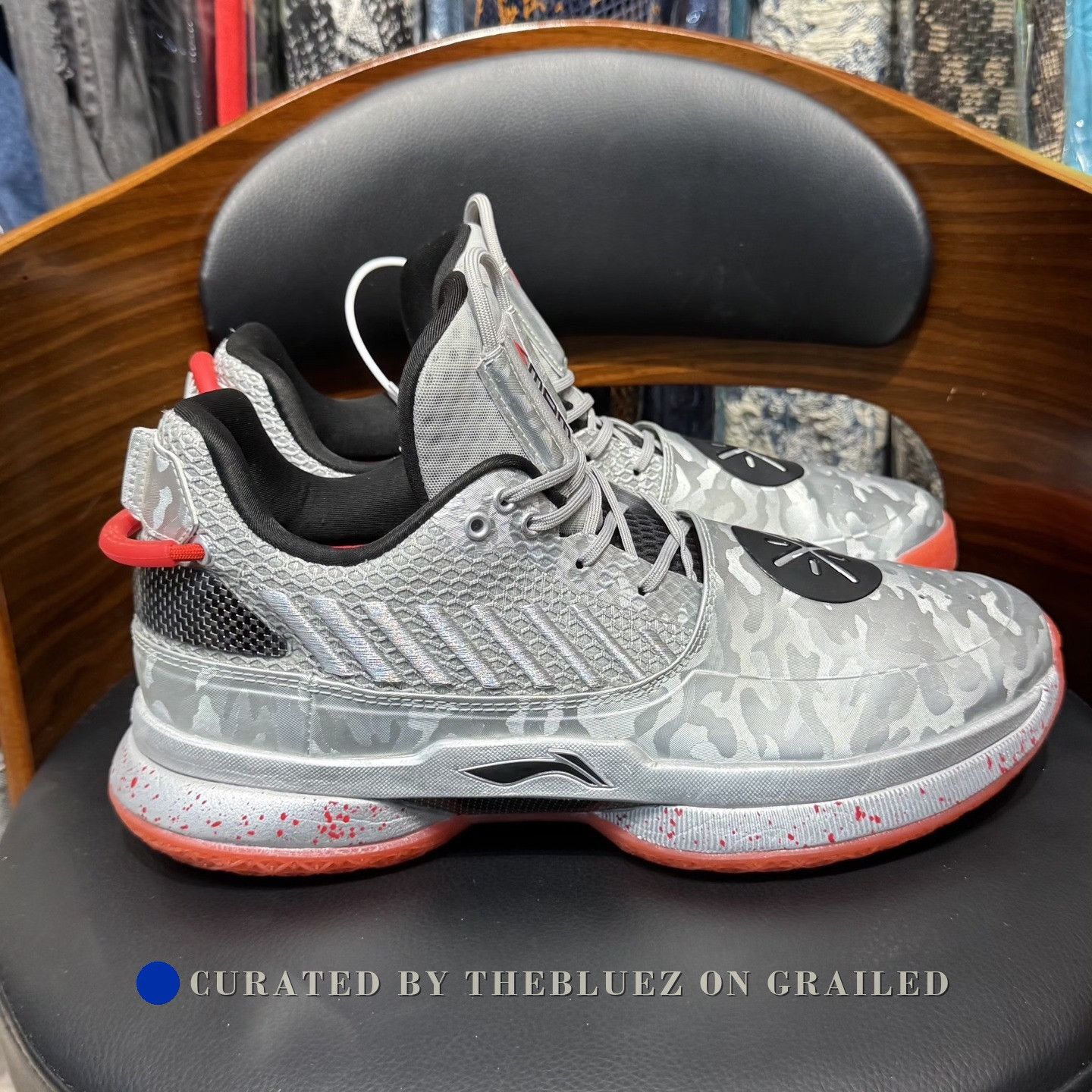 NBA Wow7 Way of Wade 7 Veteran Silver Camo Size US 10 / EU 43 - 4 Thumbnail