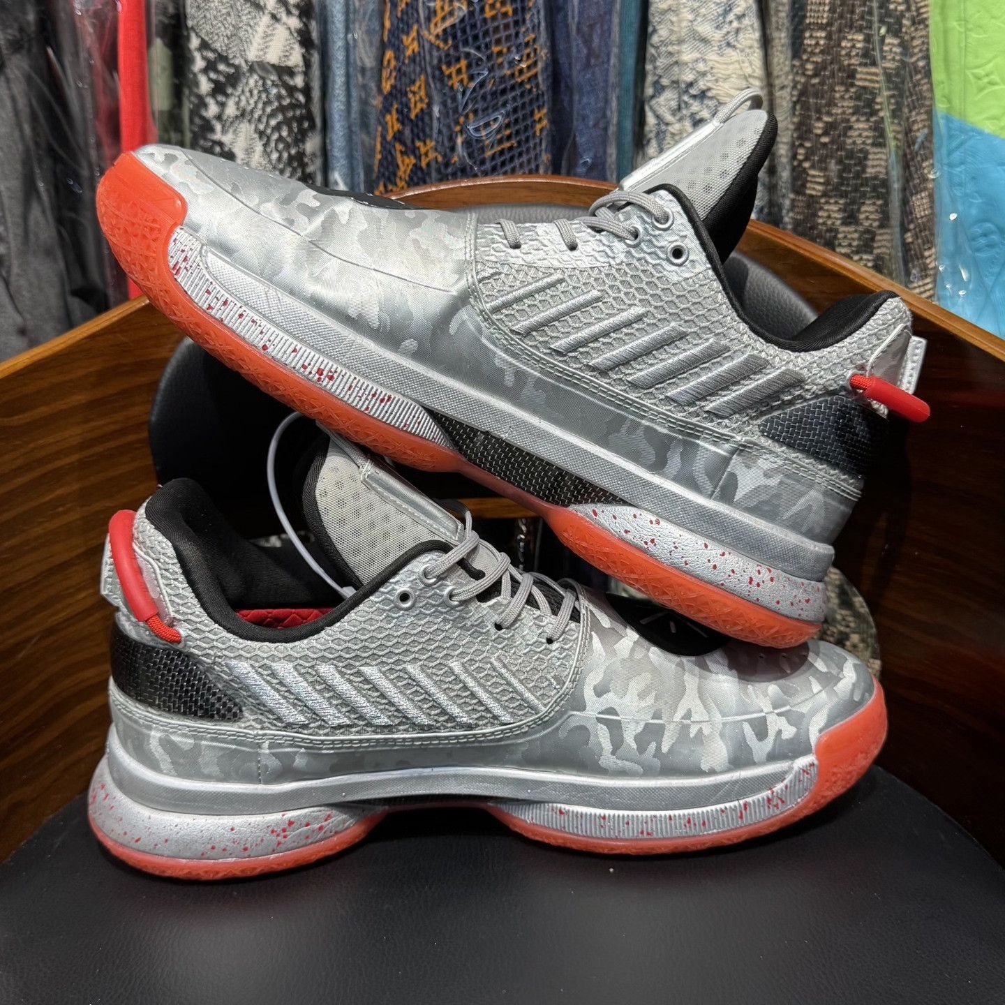 NBA Wow7 Way of Wade 7 Veteran Silver Camo Size US 10 / EU 43 - 7 Thumbnail