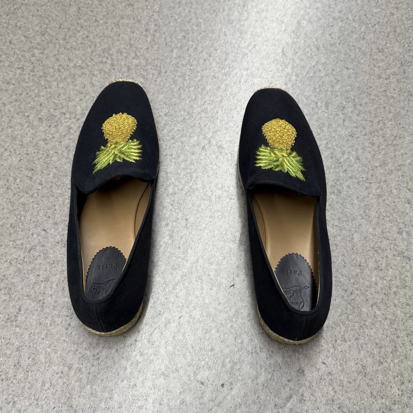 Christian Louboutin Christian Louboutin Black Red Sole Loafers Size US 10 / EU 43 - 8 Thumbnail