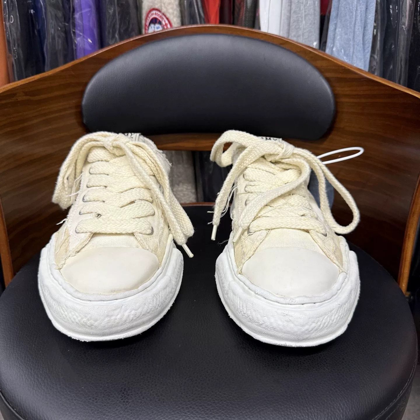 Maison MIHARA YASUHIRO MMY Canvas Vulcanized Shoes Size US 10 / EU 43 - 2 Thumbnail