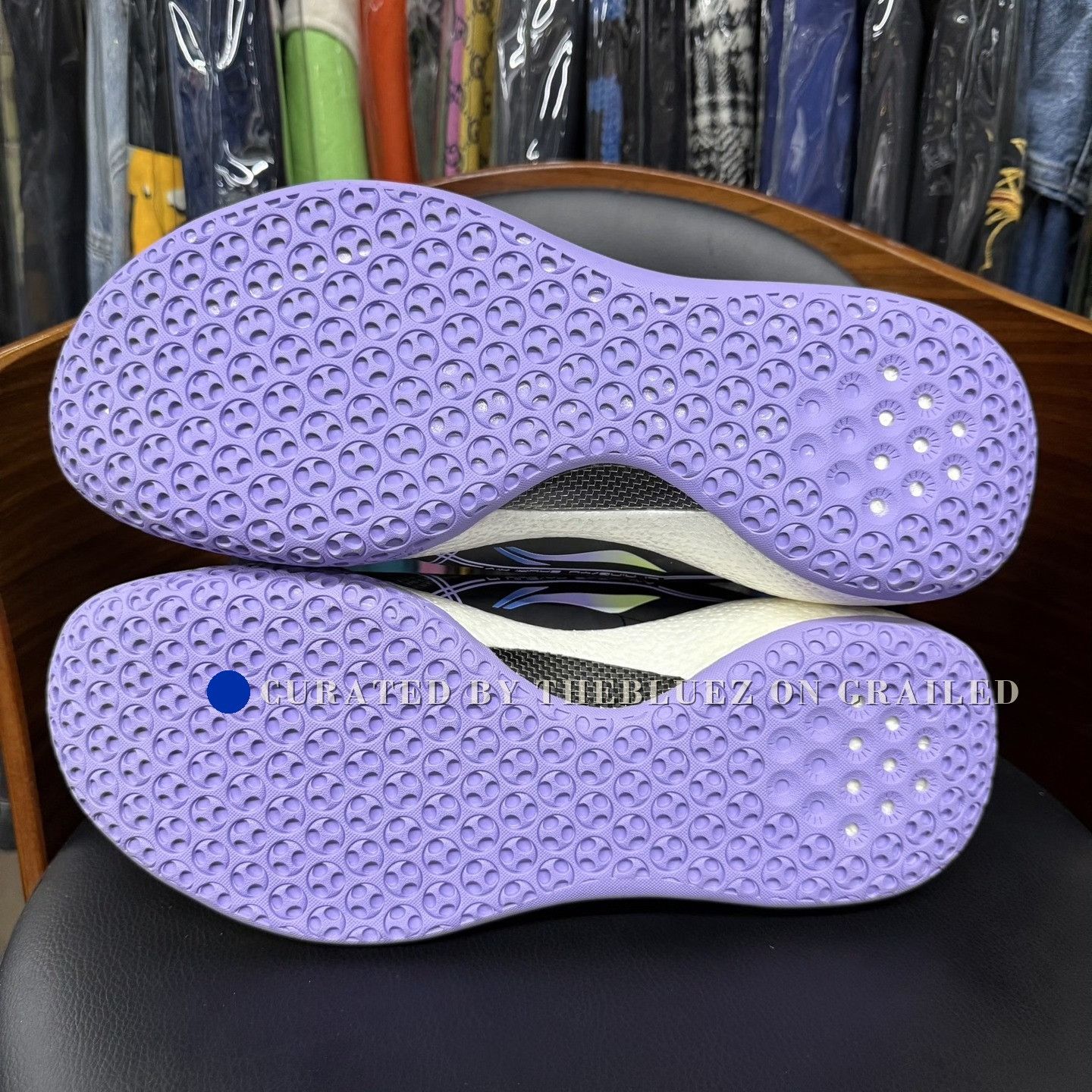 Li-Ning Li-Ning Yu Shuai 14 Black Purple Size US 10 / EU 43 - 8 Thumbnail