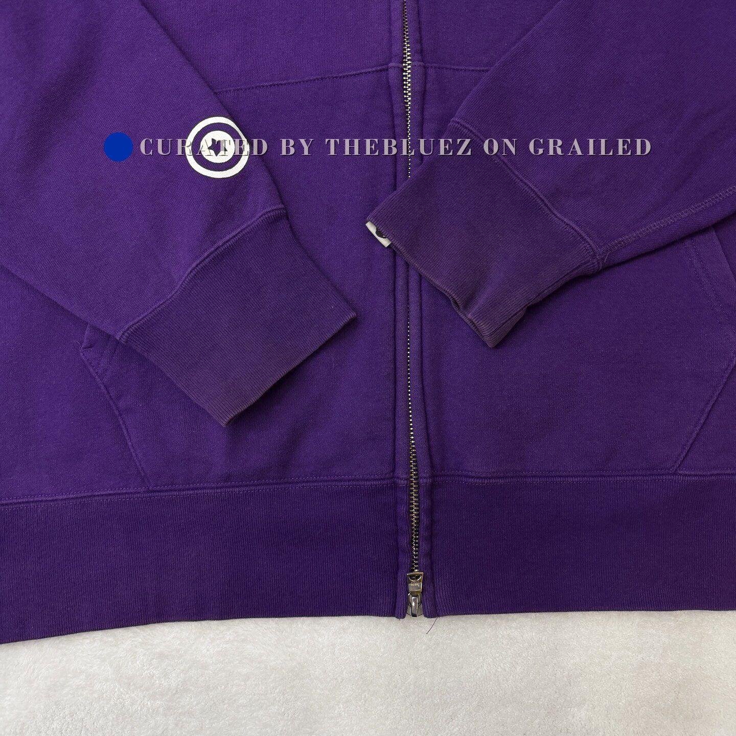 Bape BAPE Purple Shark Head Zip Jacket Size US XXL / EU 58 / 5 - 2 Thumbnail