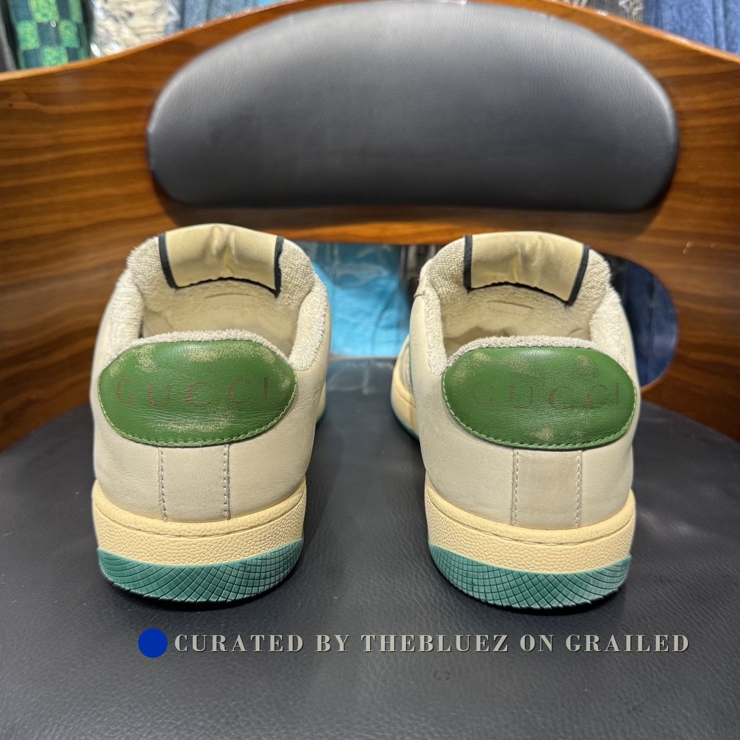 Gucci Gucci GG Enamel Distressed Sneakers Size US 5 / IT 35 - 3 Thumbnail
