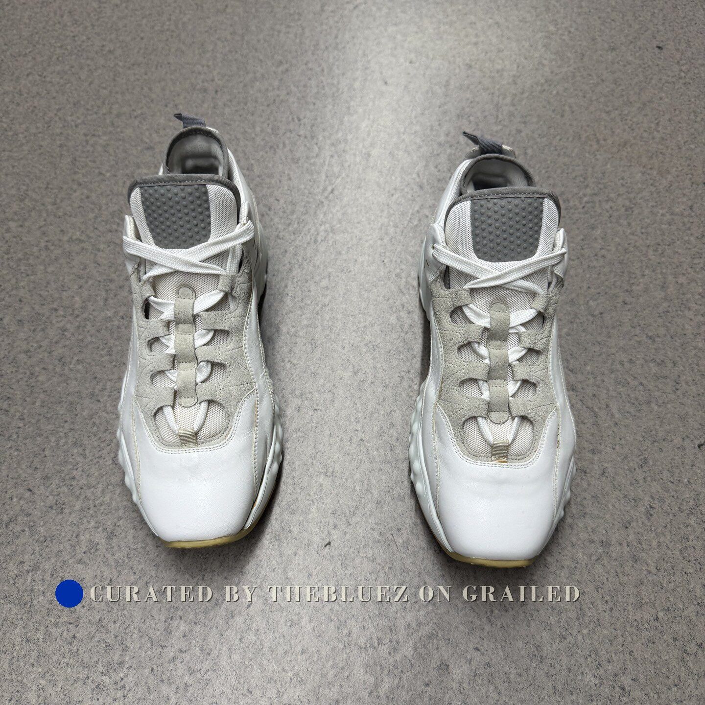 Acne Studios Acne Studios White Low-Top Dad Sneakers Size US 10 / EU 43 - 8 Thumbnail