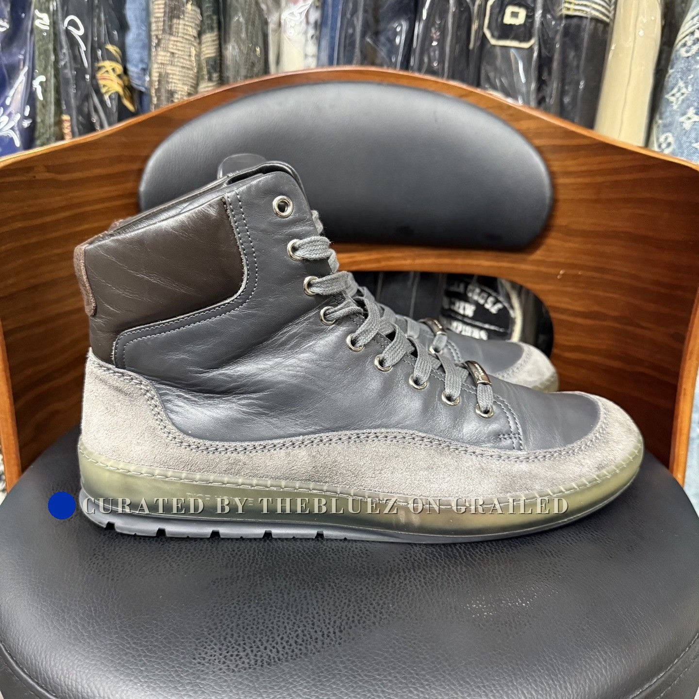 Dior Dior Homme High-Top Leather Casual Shoes Size US 9 / EU 42 - 4 Thumbnail