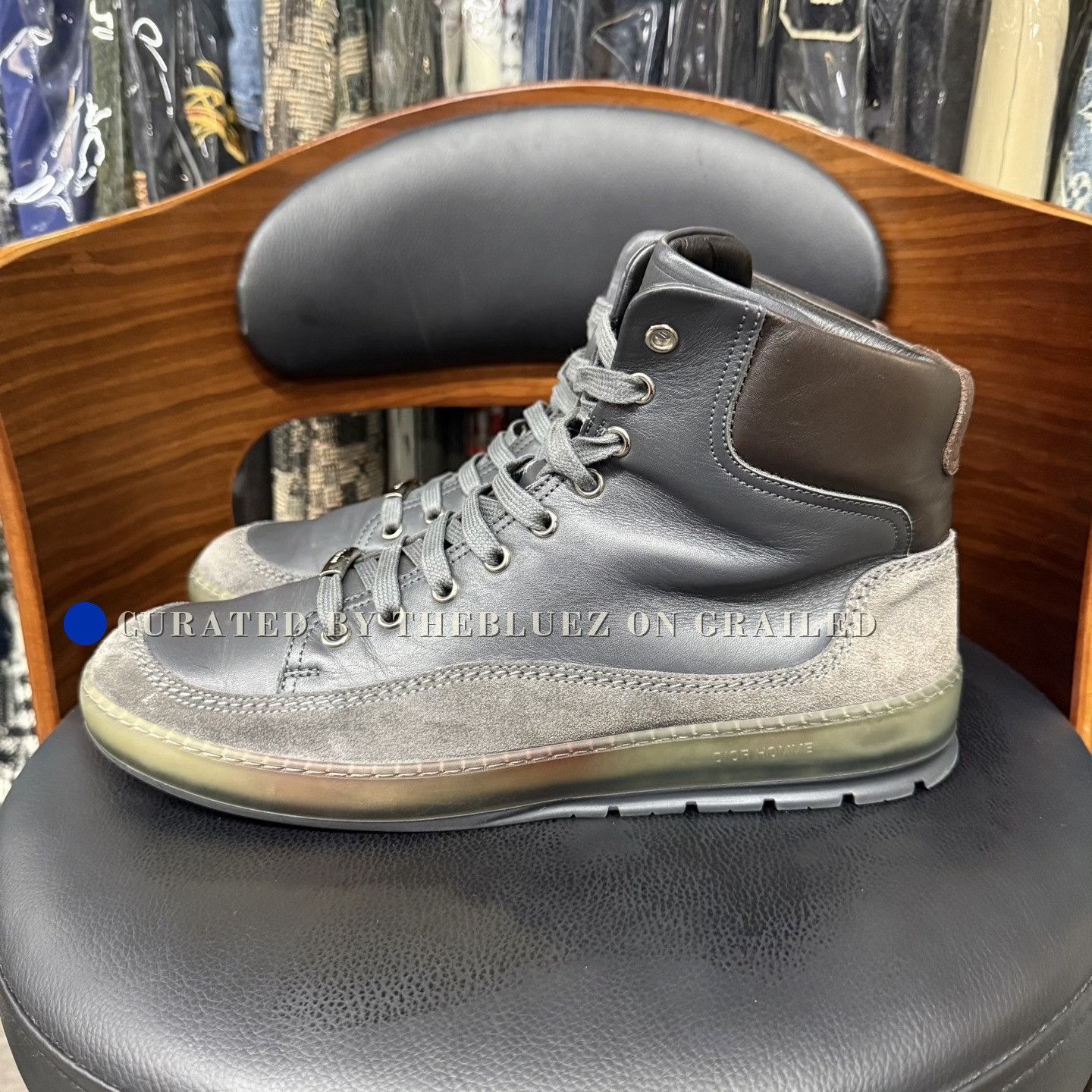Dior Dior Homme High-Top Leather Casual Shoes Size US 9 / EU 42 - 6 Thumbnail