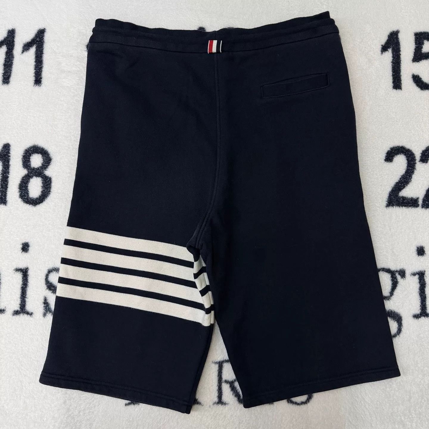 Thom Browne Thom Browne Navy Stripe Shorts Size US 34 / EU 50 - 2 Thumbnail