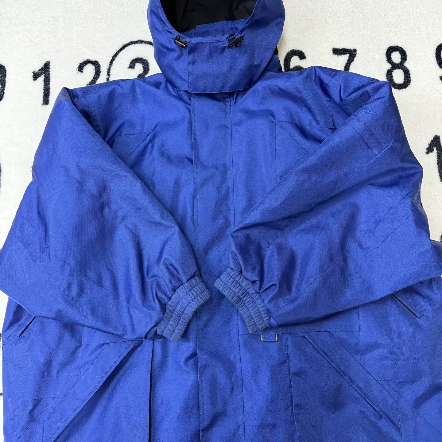 Balenciaga Balenciaga Blue Nylon Coat Size US S / EU 44-46 / 1 - 2 Thumbnail