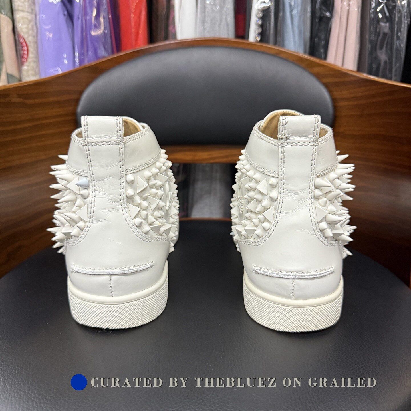 Christian Louboutin Christian Louboutin White Red Sole Sneakers Size US 8.5 / EU 41-42 - 3 Thumbnail