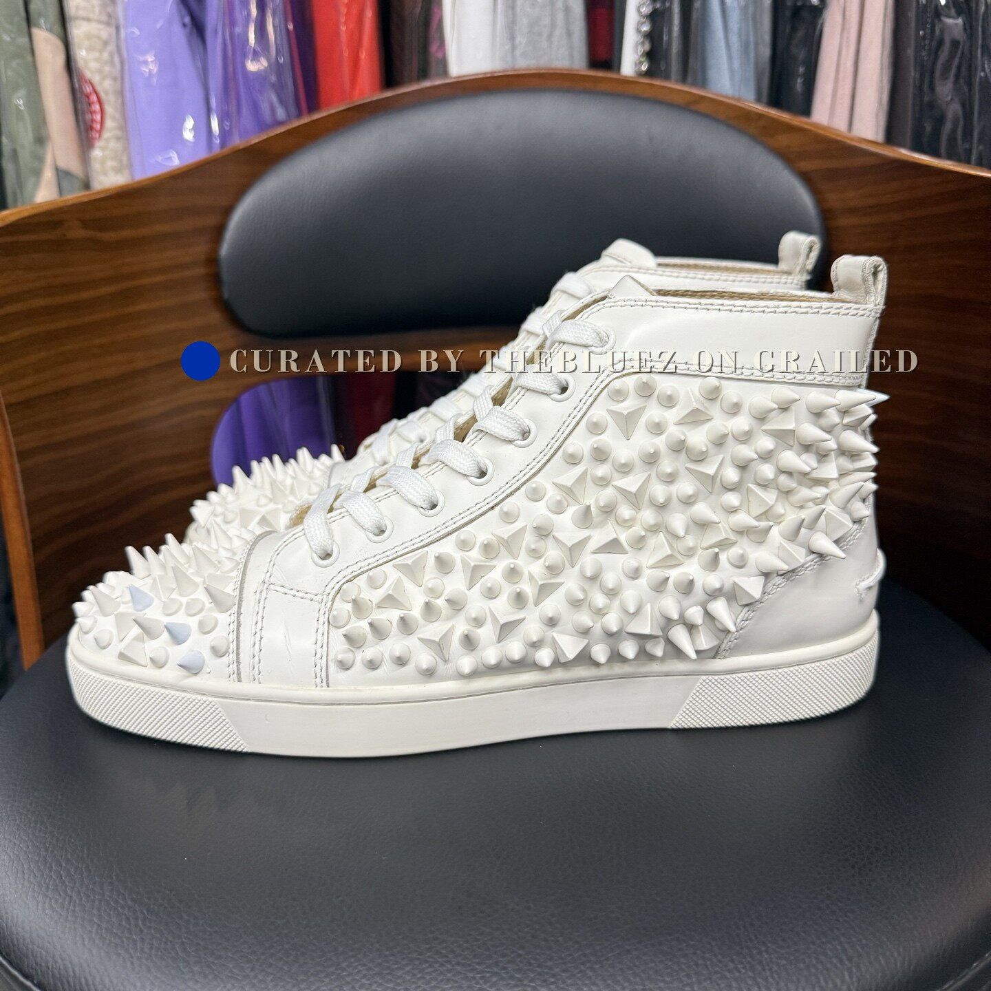 Christian Louboutin Christian Louboutin White Red Sole Sneakers Size US 8.5 / EU 41-42 - 6 Thumbnail
