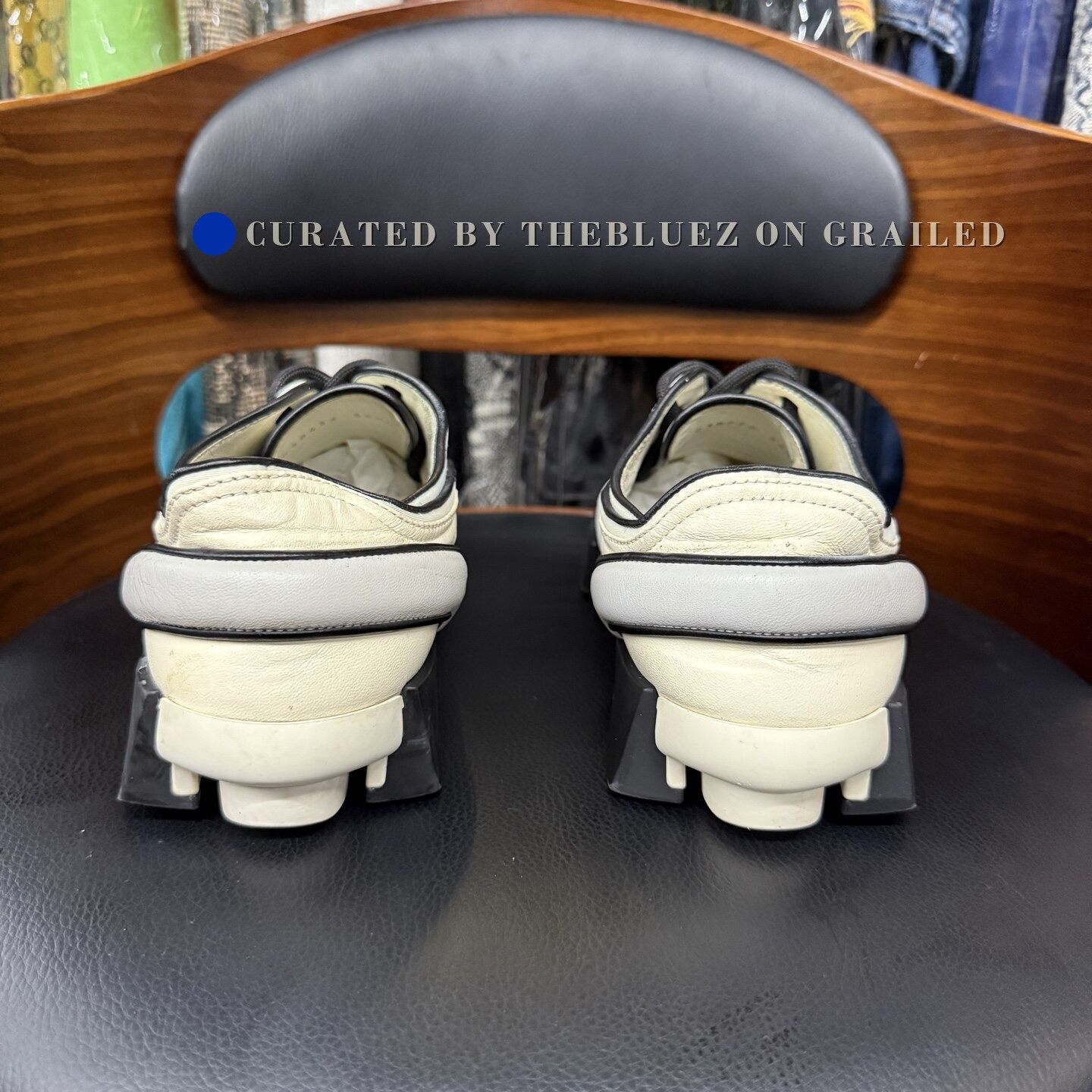 Chanel Chanel Black White Moon Shoes Size US 5.5 / IT 35.5 - 3 Thumbnail