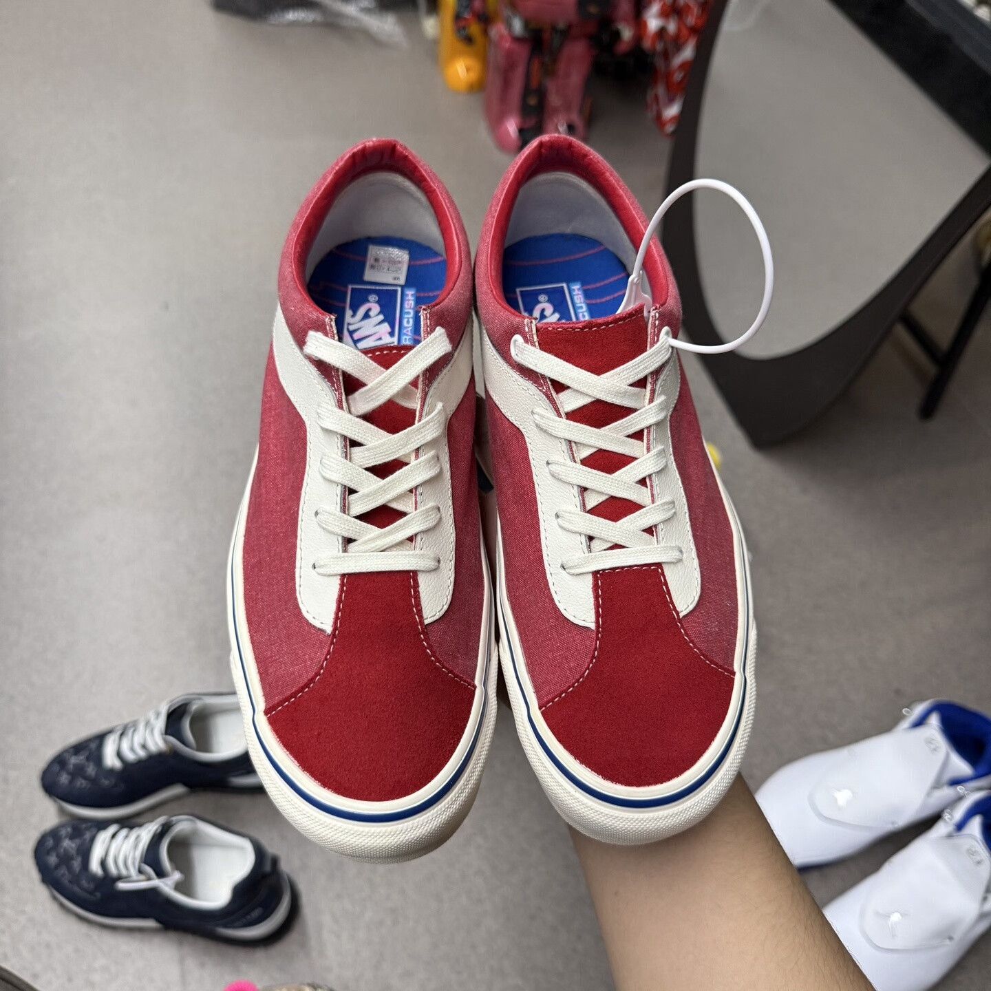 Vans Vans Bold Ni x Rhude White Red Size US 9 / EU 42 - 5 Thumbnail