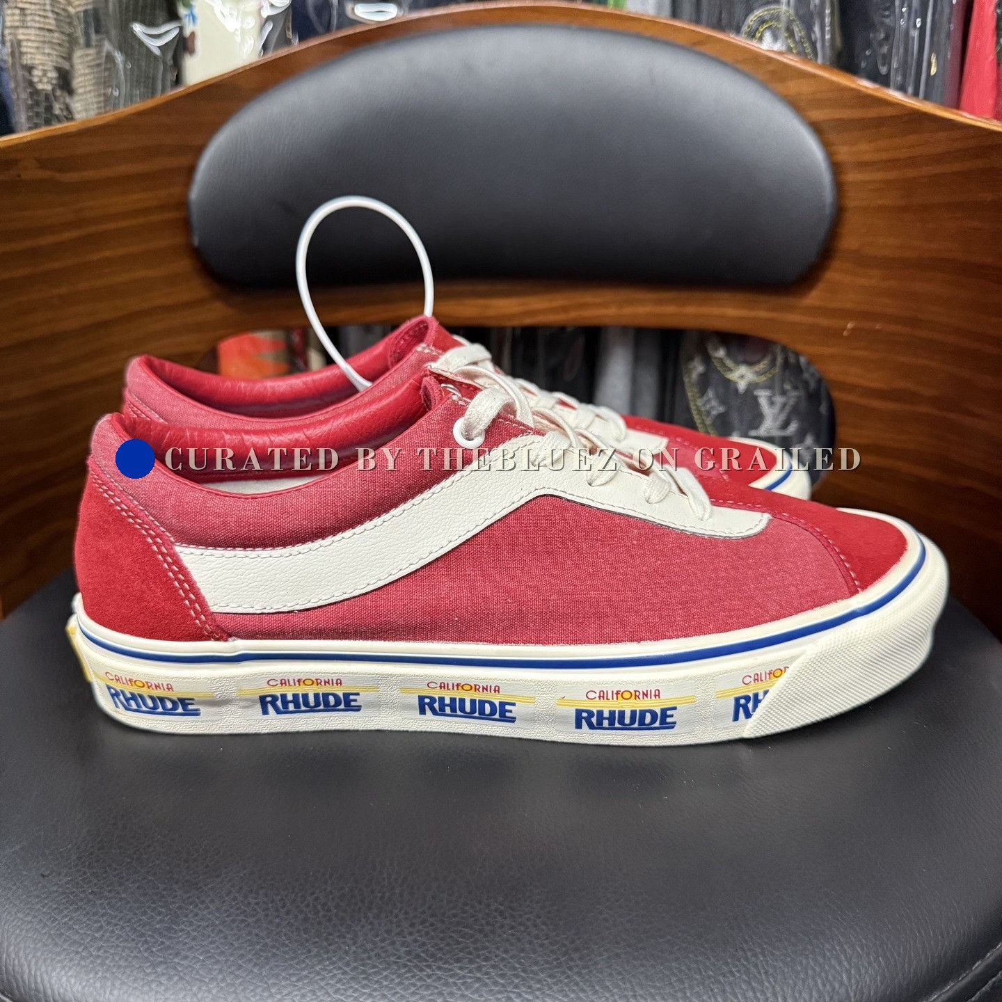 Vans Vans Bold Ni x Rhude White Red Size US 9 / EU 42 - 4 Thumbnail