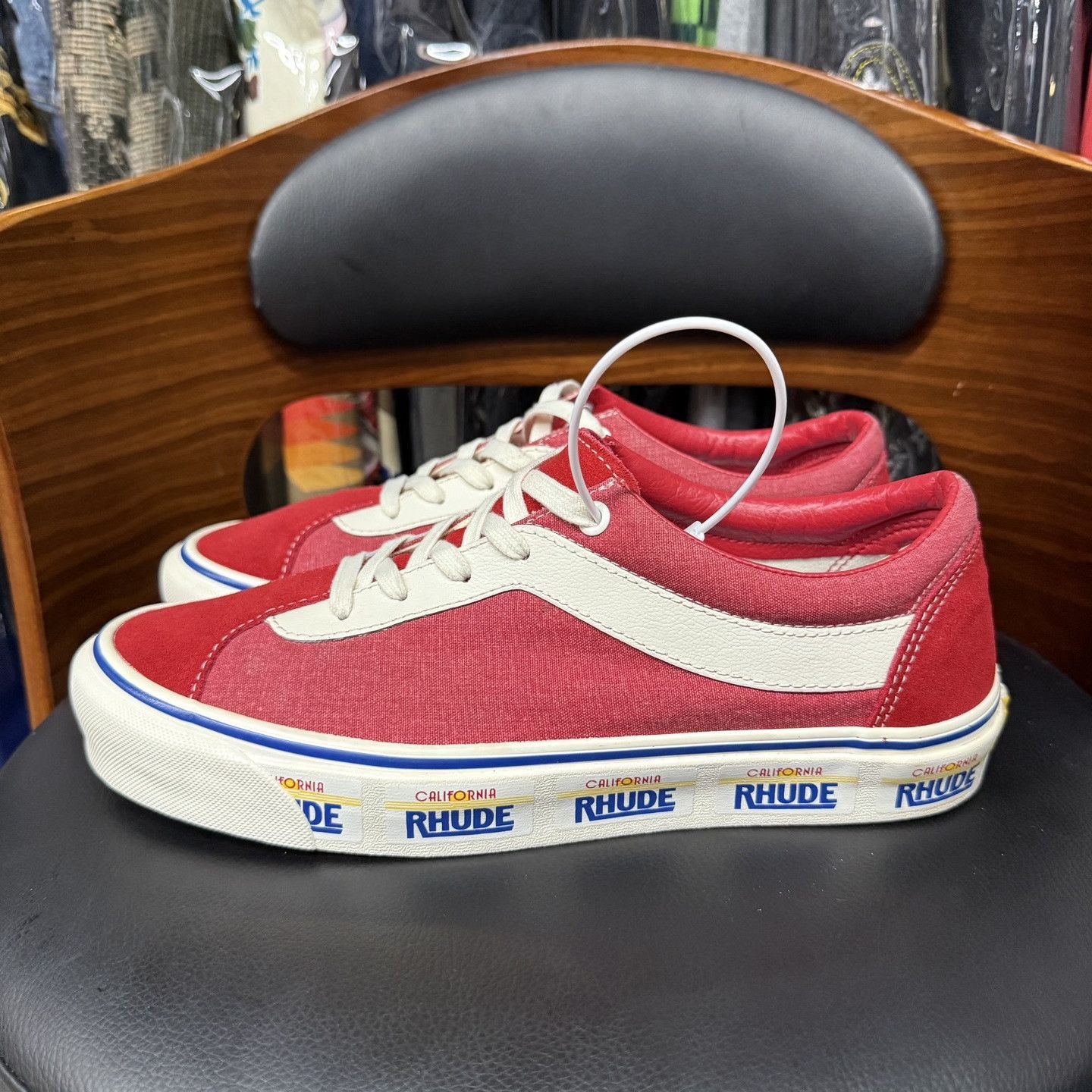 Vans Vans Bold Ni x Rhude White Red Size US 9 / EU 42 - 6 Thumbnail