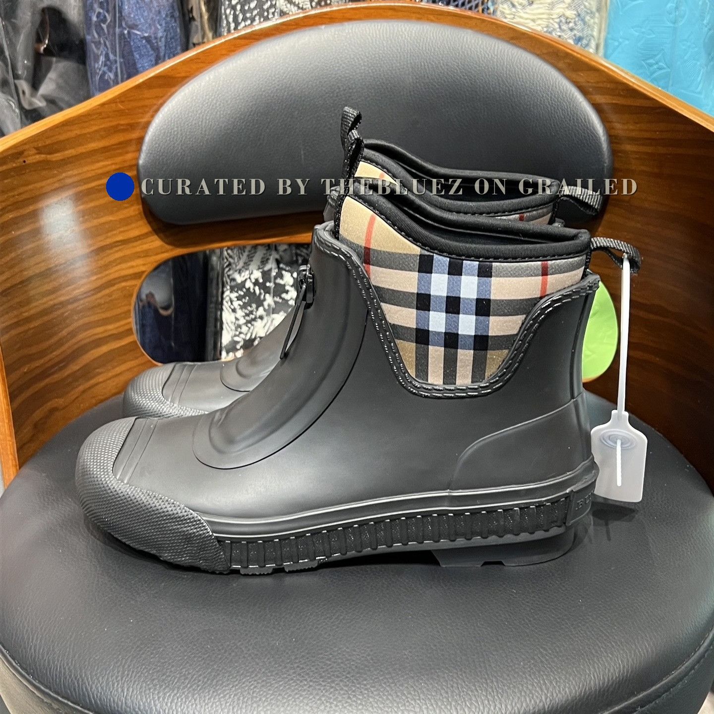 Burberry Burberry Classic Check Boots Size US 5 / IT 35 - 6 Thumbnail