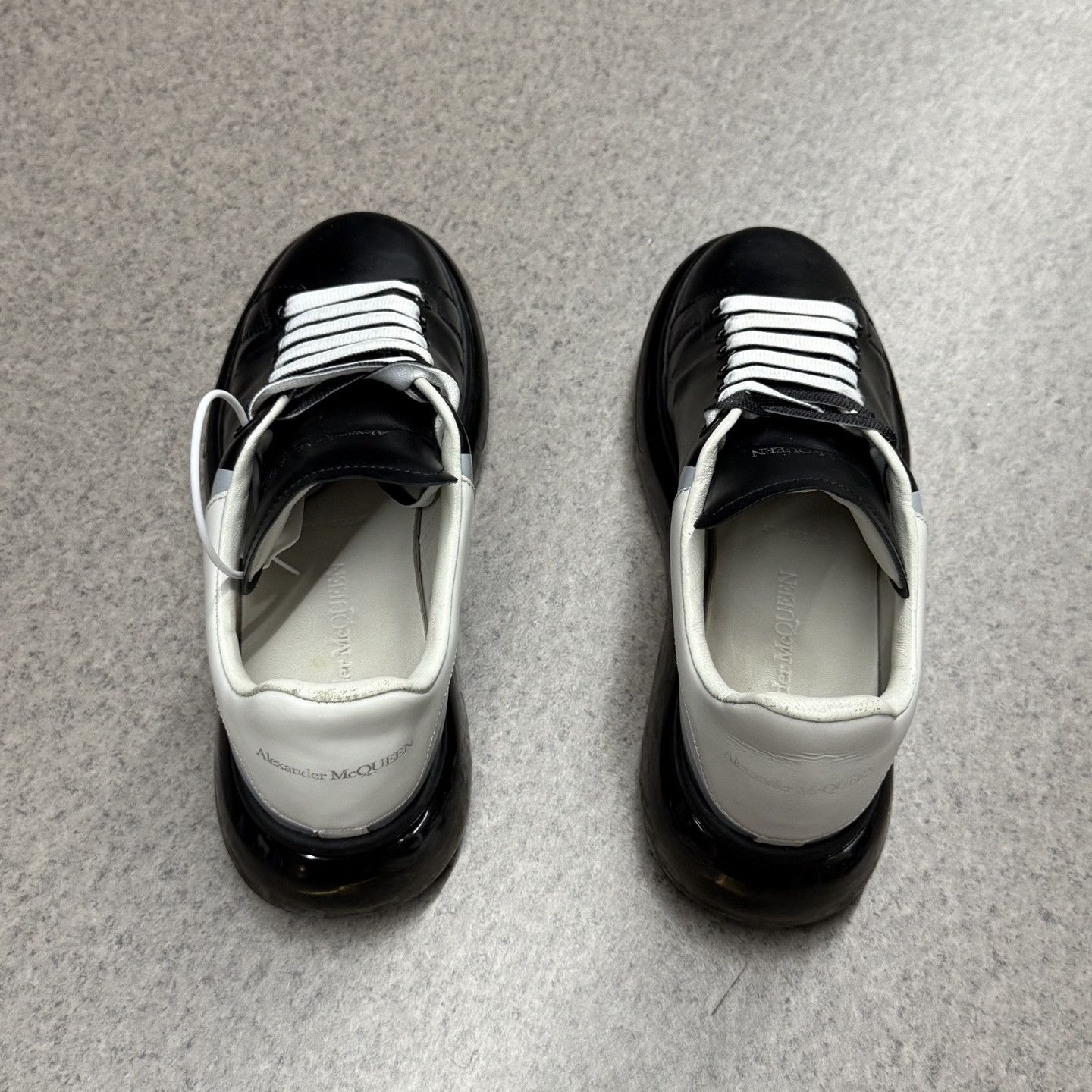 Alexander McQueen McQueen Black White Shoes Size 40 Size US 7 / EU 40 - 8 Thumbnail
