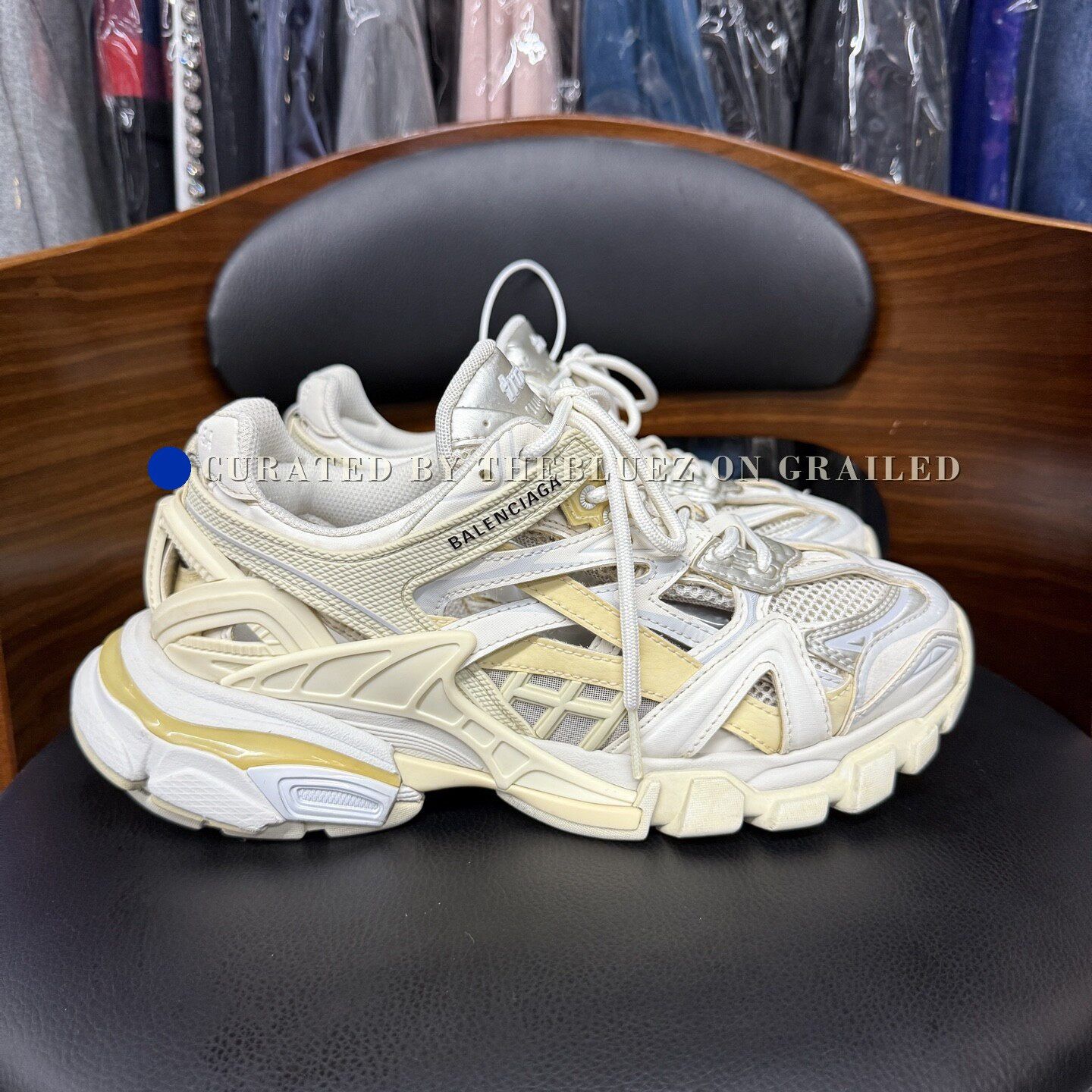 Balenciaga Balenciaga Track 2.0 White Size US 5 / EU 37 - 4 Thumbnail