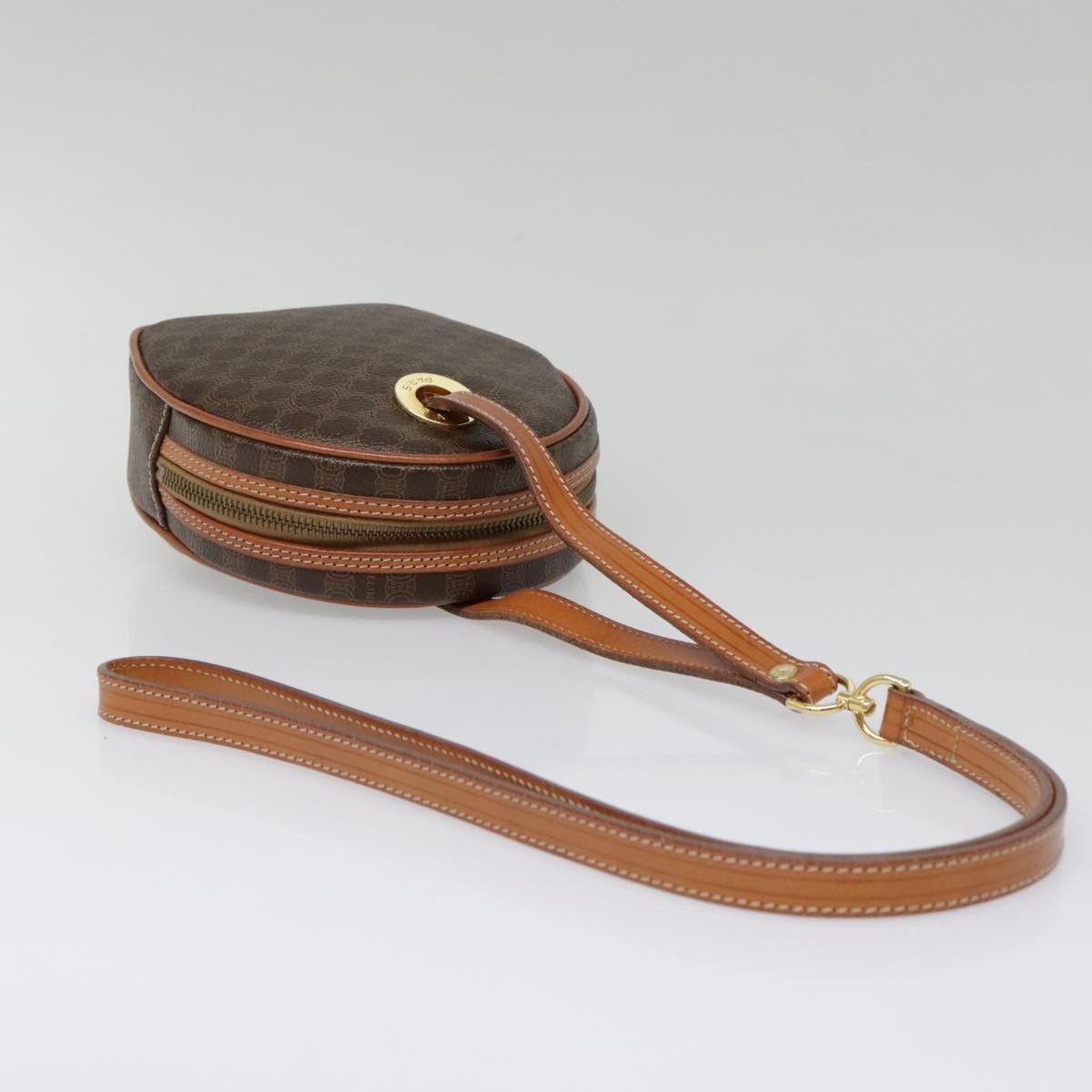Celine Celine Vintage Macadam Circle Logo Canvas and Leather Size ONE SIZE - 8 Thumbnail