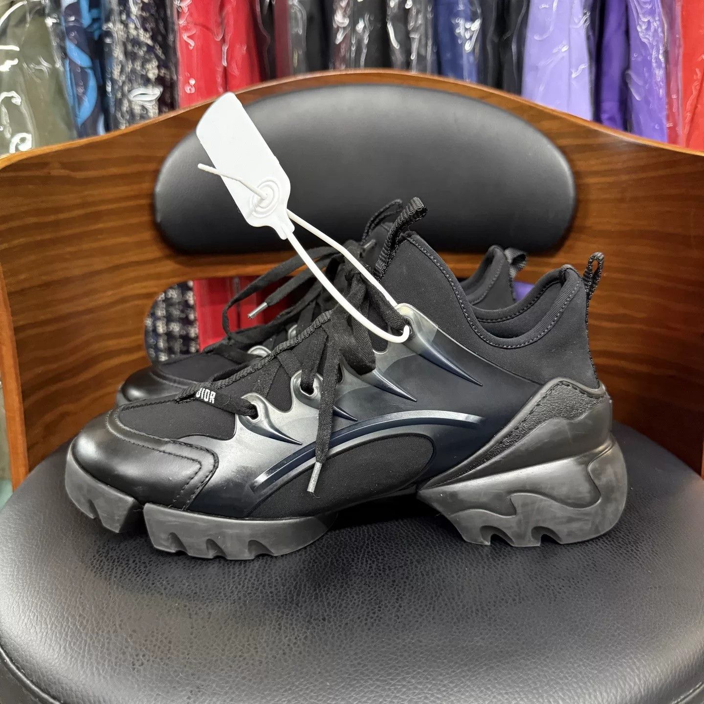 Dior Dior D-Connect Black Dad Shoes Size US 6.5 / IT 36.5 - 6 Thumbnail