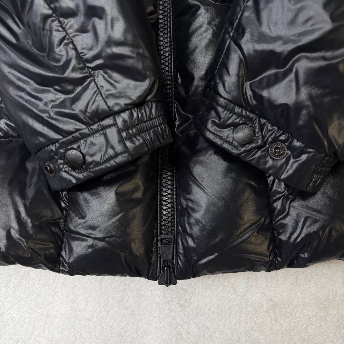 Moncler Moncler Dougnac Black Down Jacket Size US M / EU 48-50 / 2 - 2 Thumbnail
