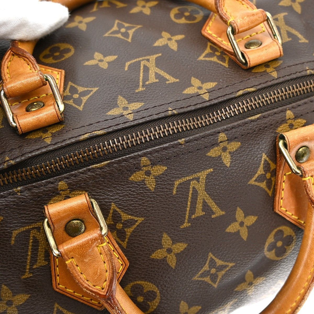 Louis Vuitton Louis Vuitton Speedy Handbag Monogram Canvas Size ONE SIZE - 9 Thumbnail