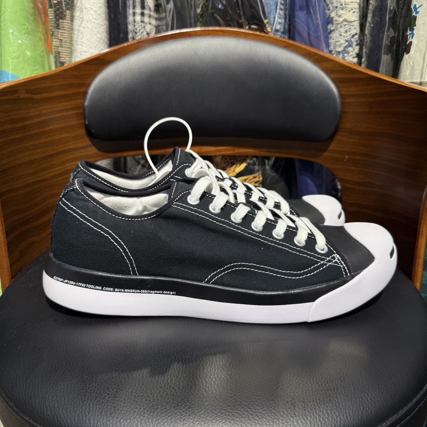 Fragment Design Fragment x Converse Jack Purcell Size US 11 / EU 44 - 4 Thumbnail