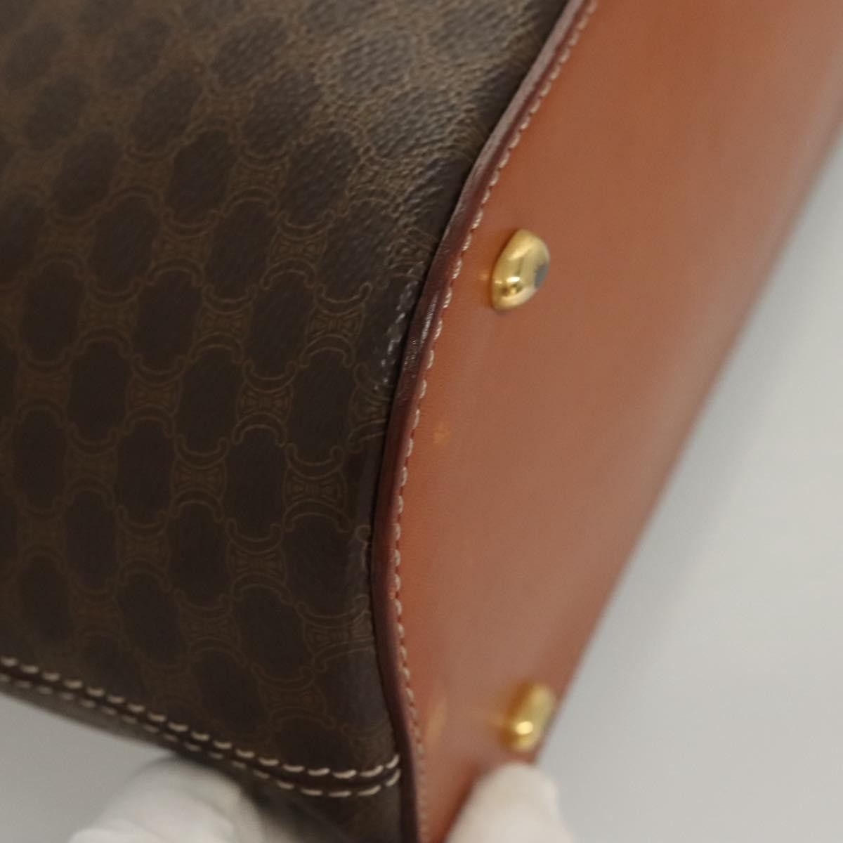 Celine Celine Macadam Handbag Macadam with leather Size ONE SIZE - 9 Thumbnail