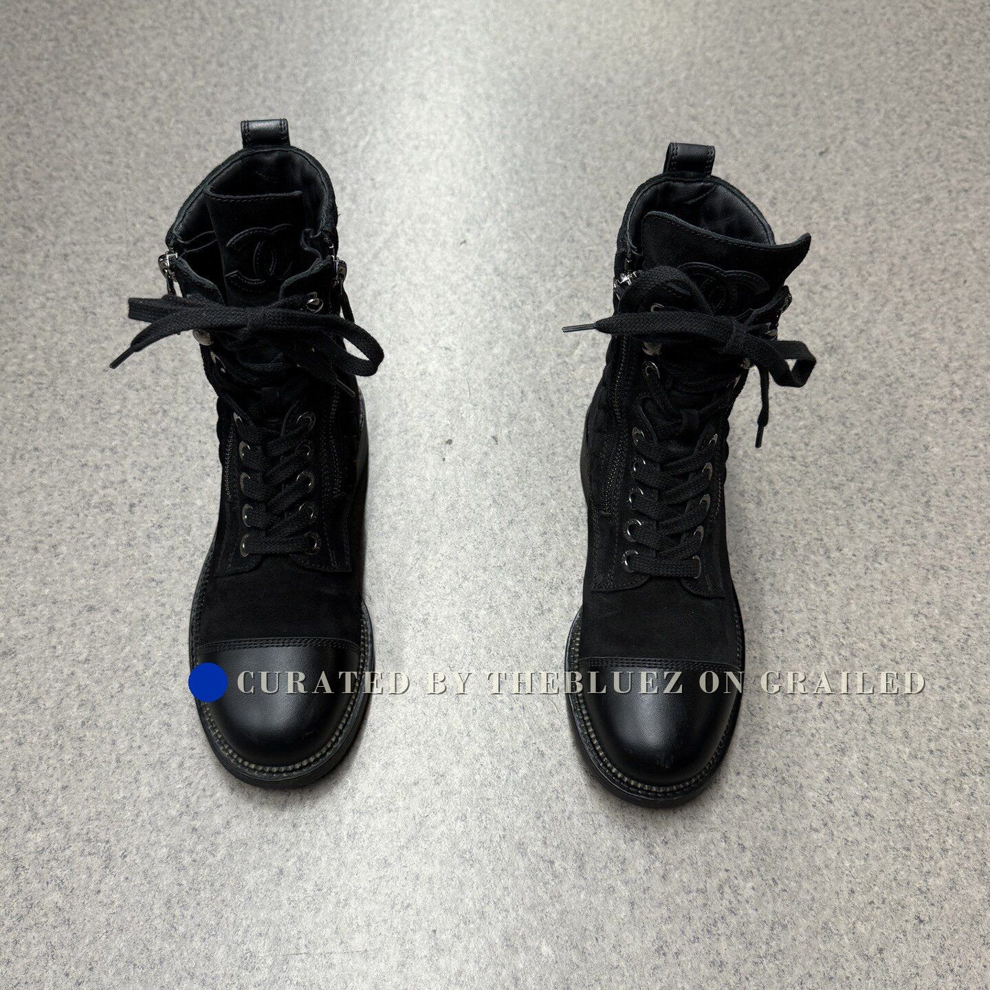 Chanel Chanel Calfskin Black Short Boots Size US 6.5 / IT 36.5 - 5 Thumbnail