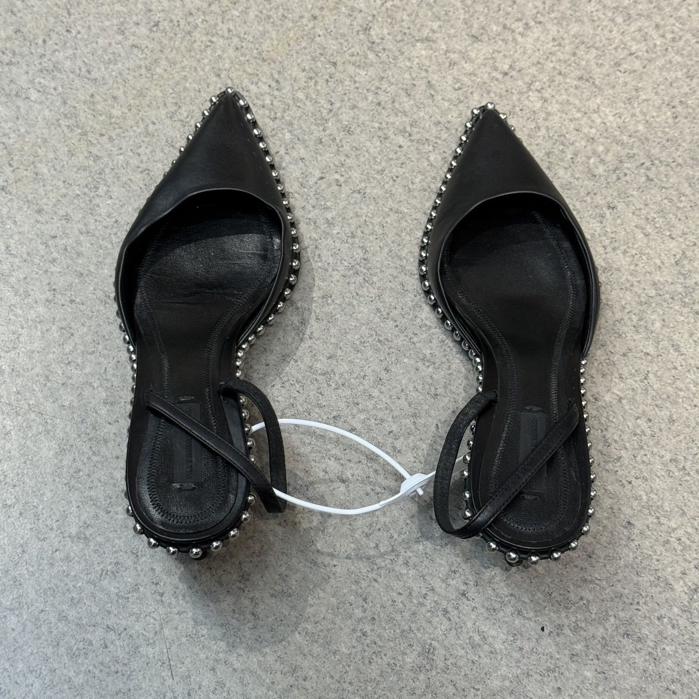 Alexander Wang Alexander Wang Beaded Black High Heels Size US 8 / IT 38 - 9 Thumbnail