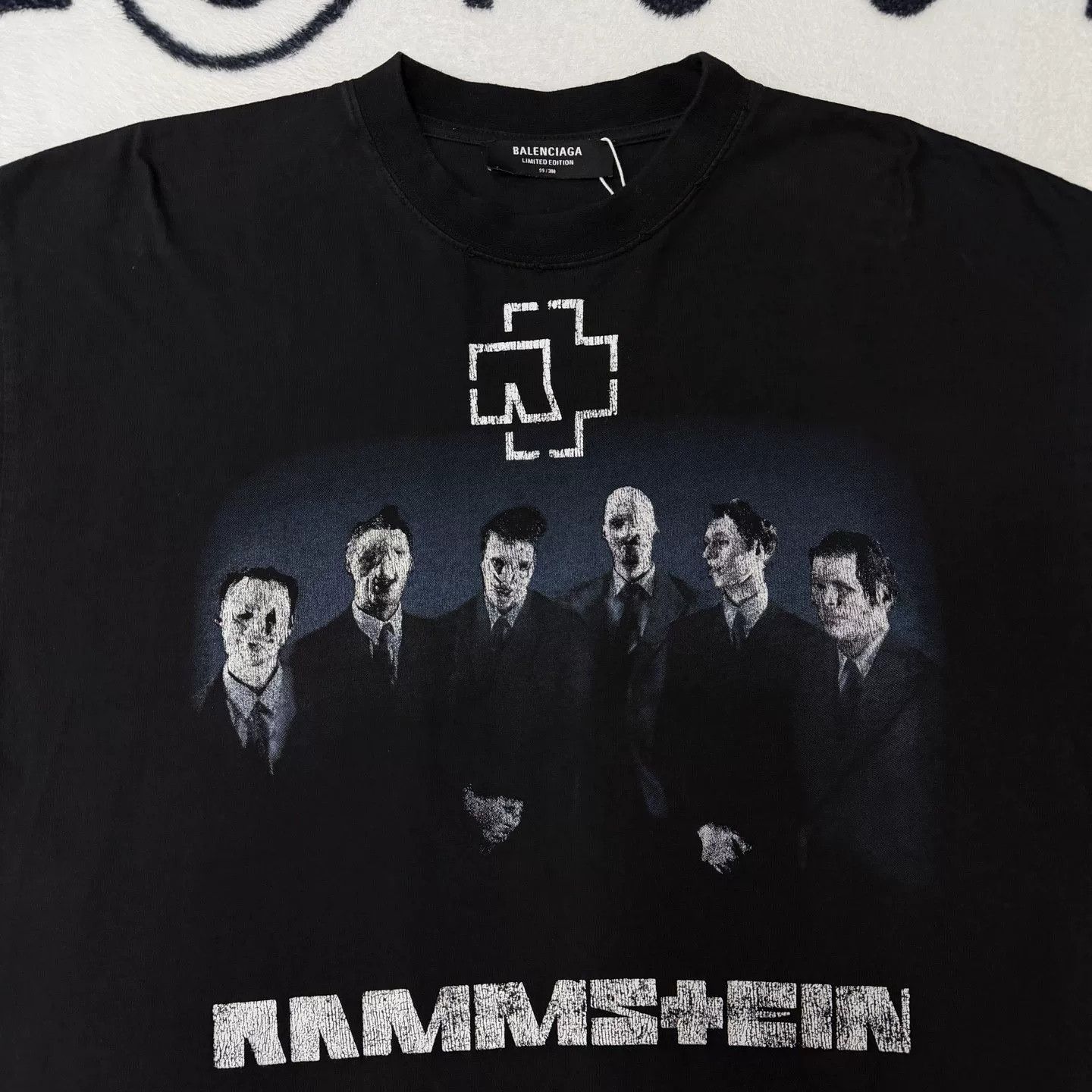 Balenciaga Balenciaga Rammstein Band T-shirt Size US M / EU 48-50 / 2 - 2 Thumbnail