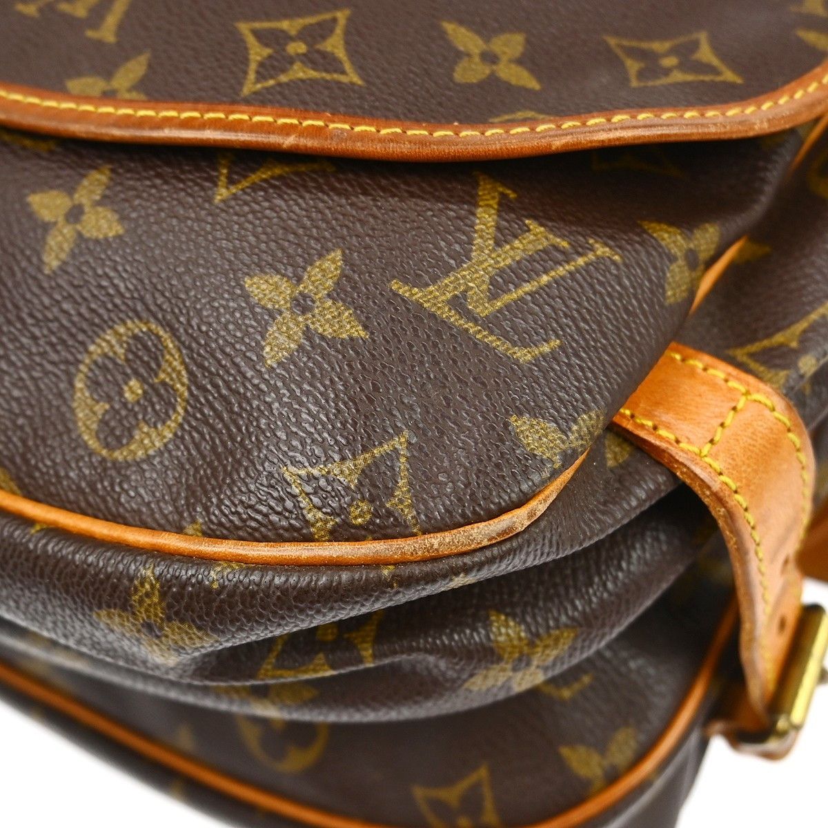 Louis Vuitton Louis Vuitton Saumur Handbag Monogram Canvas Size ONE SIZE - 11 Thumbnail