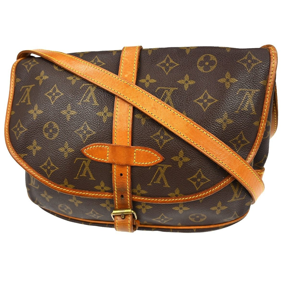 Louis Vuitton Louis Vuitton Saumur Handbag Monogram Canvas Size ONE SIZE - 2 Thumbnail