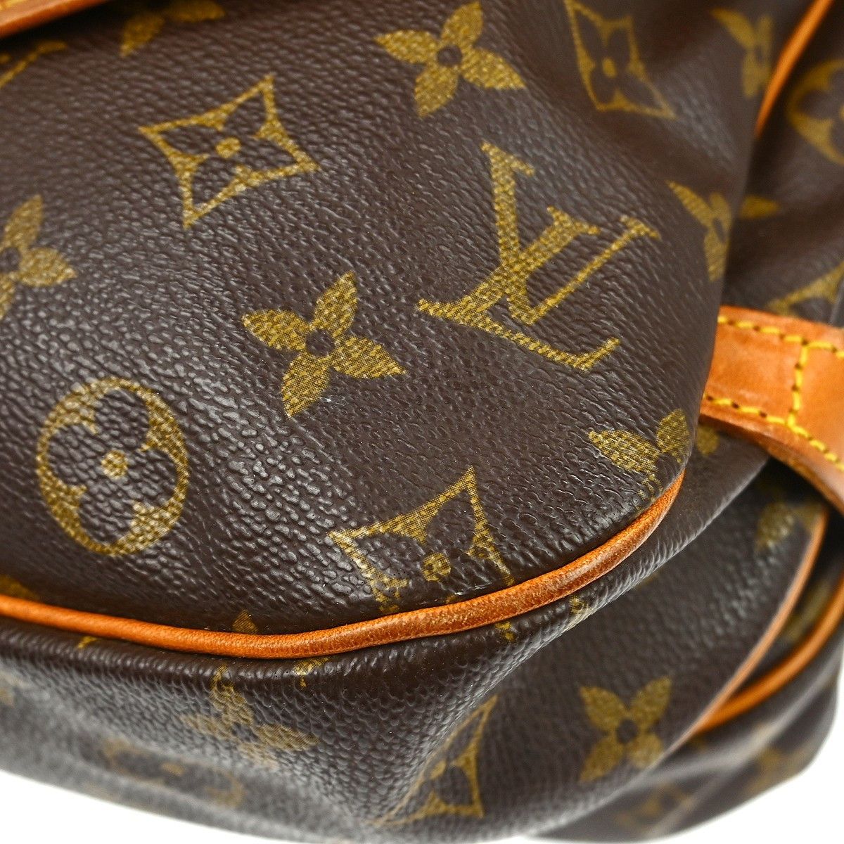 Louis Vuitton Louis Vuitton Saumur Handbag Monogram Canvas Size ONE SIZE - 9 Thumbnail