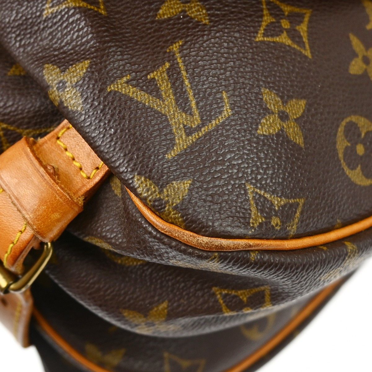 Louis Vuitton Louis Vuitton Saumur Handbag Monogram Canvas Size ONE SIZE - 10 Thumbnail