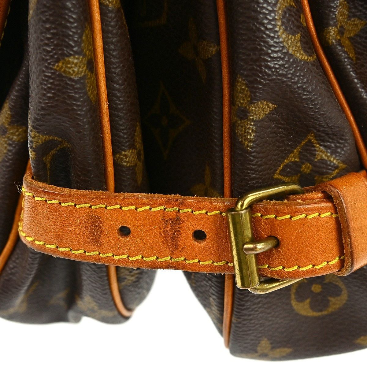 Louis Vuitton Louis Vuitton Saumur Handbag Monogram Canvas Size ONE SIZE - 6 Thumbnail