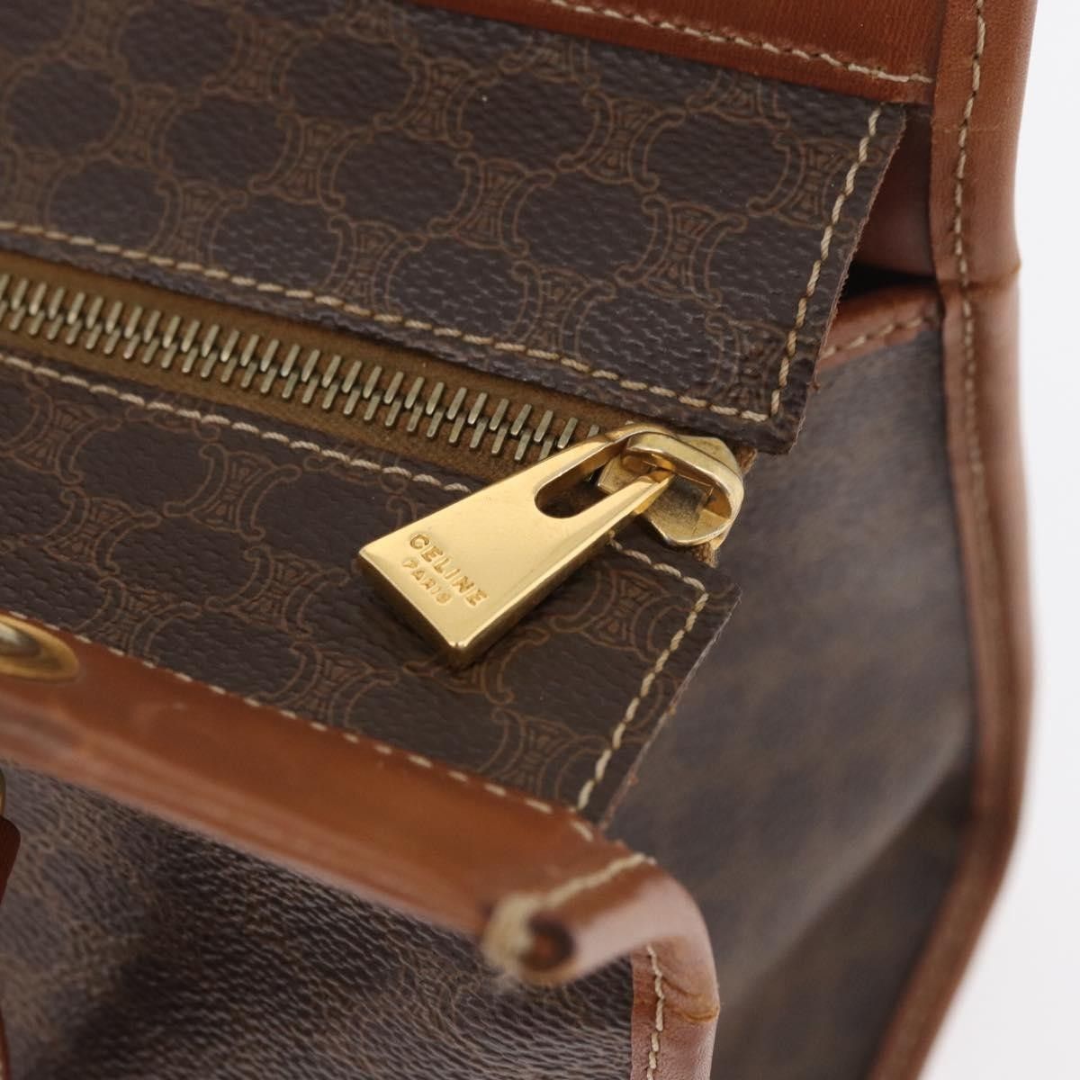Celine Celine Vintage Macadam Canvas and Leather Size ONE SIZE - 12 Thumbnail