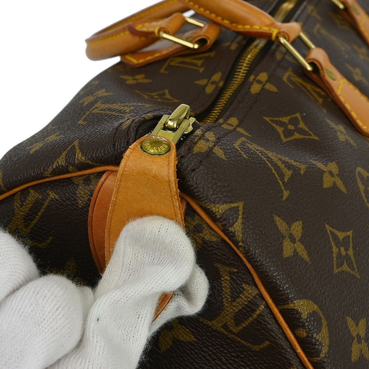 Louis Vuitton Louis Vuitton Speedy Handbag Monogram Canvas Size ONE SIZE - 11 Thumbnail