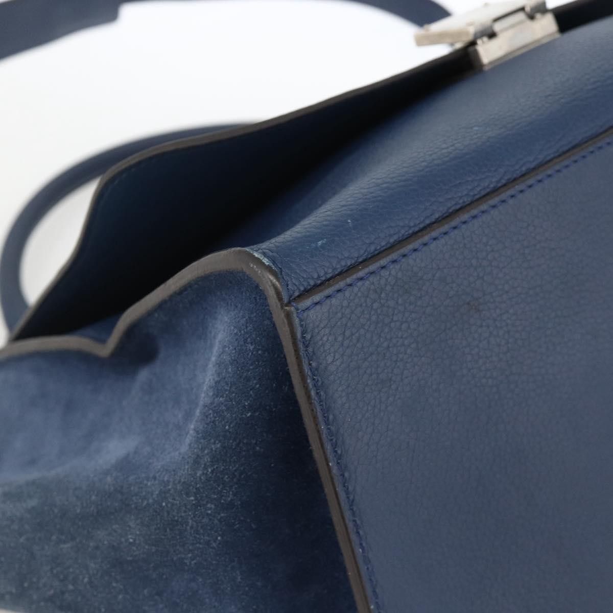 Celine Celine Trapeze Bag Leather Size ONE SIZE - 9 Thumbnail