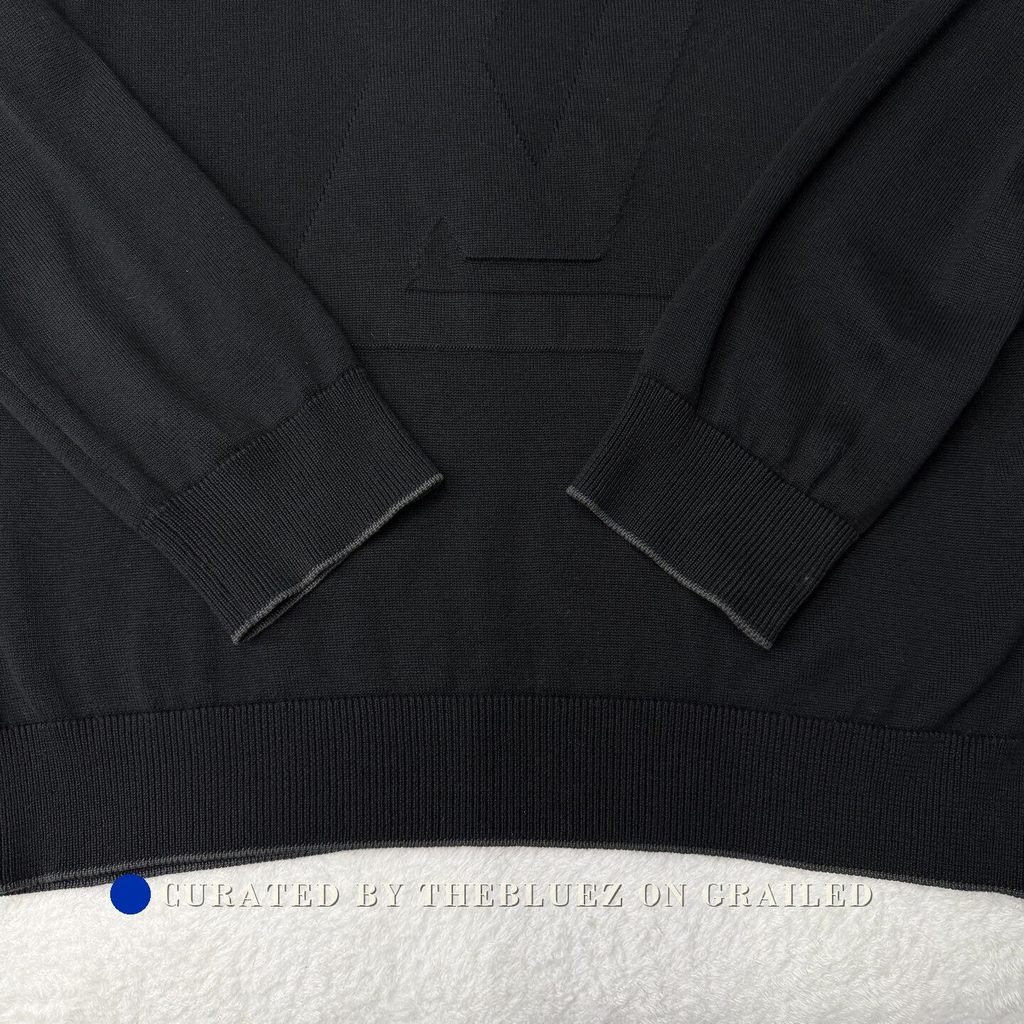 Louis Vuitton LV Black 3D Logo Knit Hoodie Size US L / EU 52-54 / 3 - 2 Thumbnail