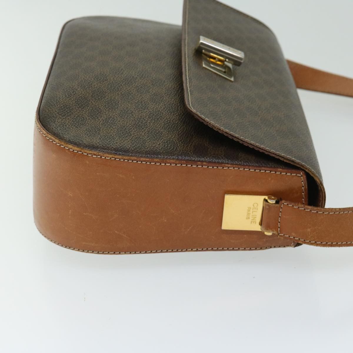 Celine Celine Vintage Macadam Canvas and Leather Size ONE SIZE - 3 Thumbnail