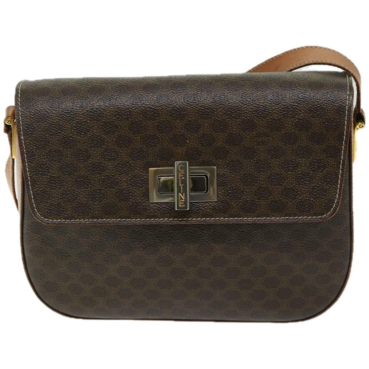 Celine Celine Vintage Macadam Canvas and Leather Size ONE SIZE - 19 Thumbnail
