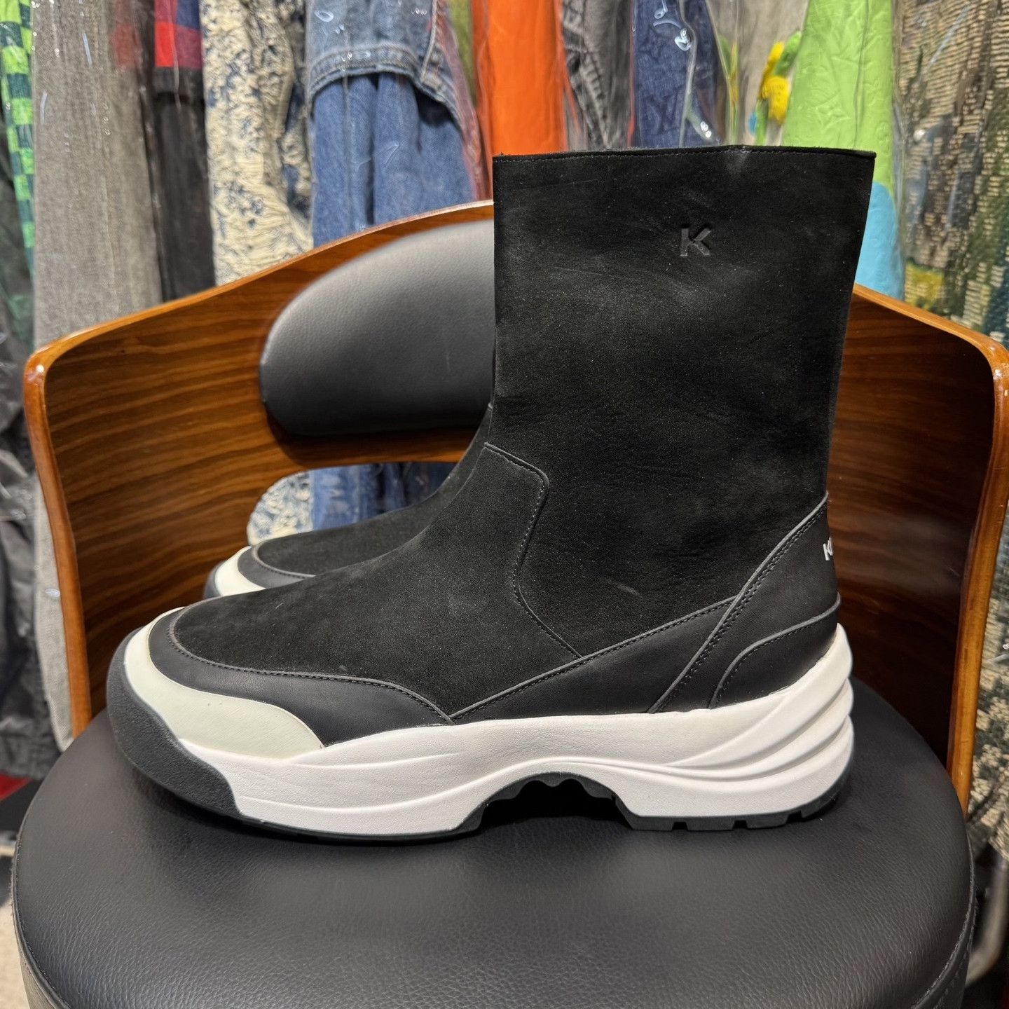 Kenzo Kenzo Black Short Boots Size US 9 / EU 42 - 6 Thumbnail