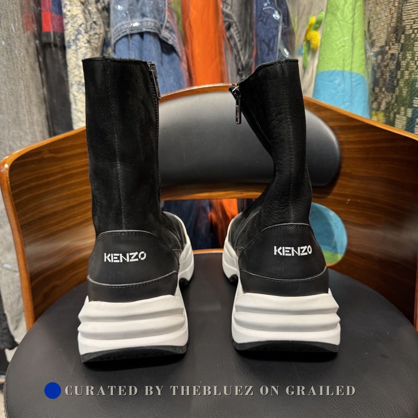 Kenzo Kenzo Black Short Boots Size US 9 / EU 42 - 3 Thumbnail