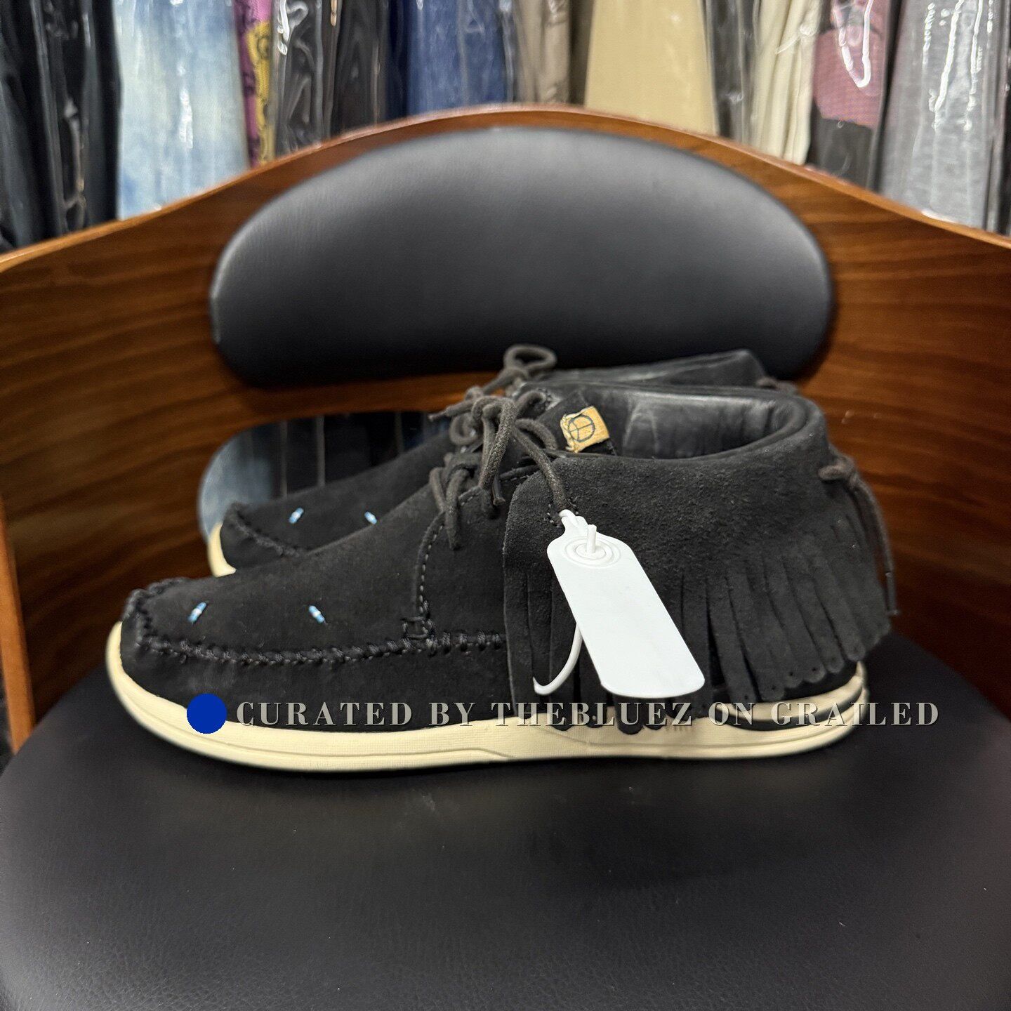 Visvim Visvim FBT Limited Black Tassel Shoes Size US 8.5 / EU 41-42 - 6 Thumbnail